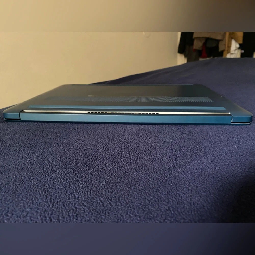 HP 15.6” Blue Laptop and Charger
